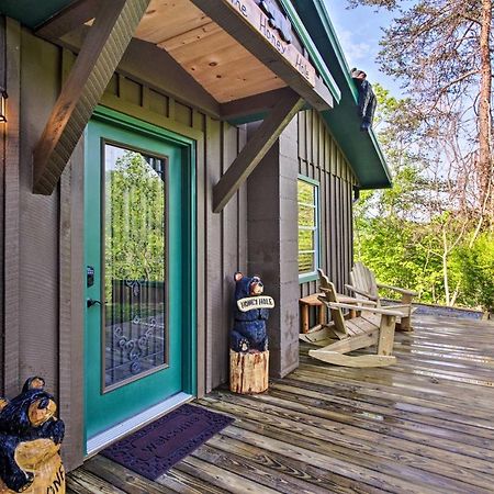 Secluded Cabin With Hot Tub, 3 Mi To Pigeon Forge! Sevierville Ngoại thất bức ảnh
